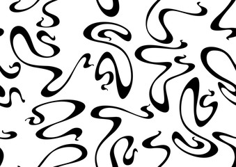 Art Nouveau seamless pattern.