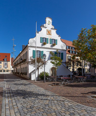 little town Aichach in Bavaria