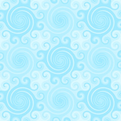Mosaic from spirals. Frosted glass. Wrapping paper. Seamless pattern. 