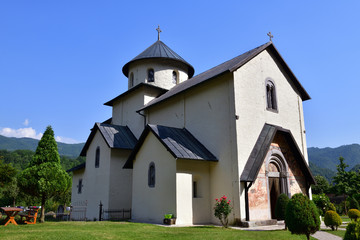 Church of Assumption of the Mother of God of the Monastery of Moraca Montenegro