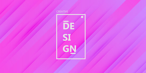 Geometric abstract background design vector illustration. Pattern shape element wallpaper graphic concept. Digital banner line cover. Minimal simple poster dynamic motion