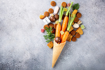 Dutch holiday Sinterklaas background