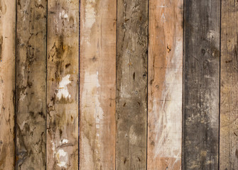 texture of old wood planks wall