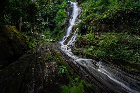 Klong Pong Waterfall, Khlong Wang Chao national park, , Mueang Tak districts of Tak Province, Kosamphi Nakhon, Khlong Lan and Mueang Kamphaeng Phet districts of Kamphaeng Phet Province, Thailand