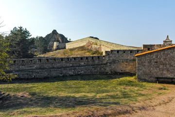 Fototapeta na wymiar Ruins of The Belogradchik Fortress known as Kaleto, Bulgaria