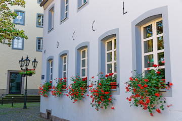 Fototapeta na wymiar Gebäude in der Altstadt von Kempen