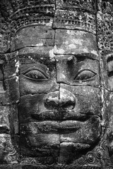 Fototapeta na wymiar Prasat Bayon Khmer temple, Angkor Thom, Siem reap, Cambodia