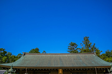 Naklejka premium 日本建築