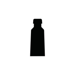 Milk bottle icon. Drink bottle symbol