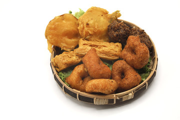 MANDALAY/MYANMAR(BURMA) - 27th Oct, 2019 : Traditional Burmese Foods Collection.