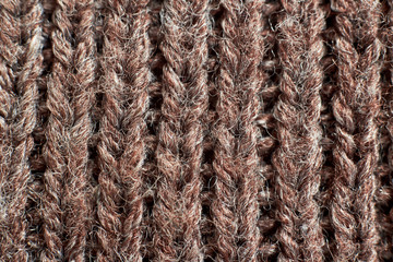 Photography fabrics, clothing close-up (macro), fibers, threads. wool.