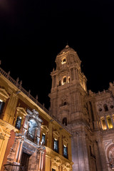 Fototapeta na wymiar Catedral Málaga
