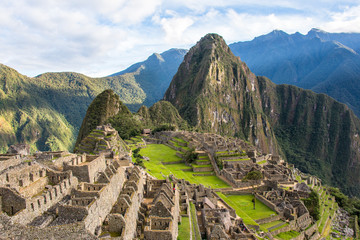 Machu Picchu in Peru is een van de nieuwe zeven wereldwonderen