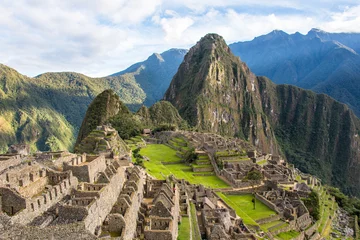 Foto auf Acrylglas Machu Picchu Machu Picchu in Peru is one of the New Seven Wonders of the World