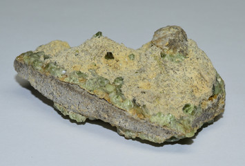 Demantoid Garnet in Matrix from Madagascar