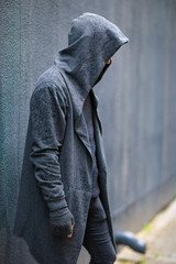 Naklejka premium no face no name no namber