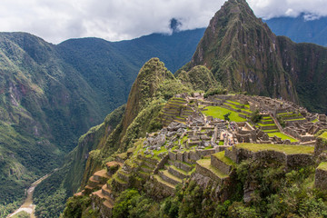 Machu Picchu in Peru is one of the New Seven Wonders of the World