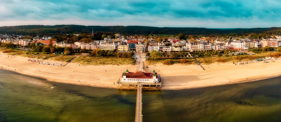 Strand Kaiserbad Ahlbeck auf Insel Usedom
