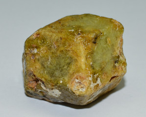 Grossular Garnet raw gemstone