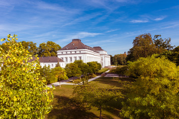 Fototapeta na wymiar Palace of the prince electors of Trier in Koblenz. Rhineland-Palatinate, Germany, Europe