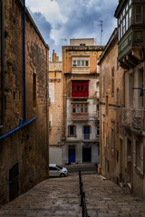 Fototapeta na wymiar Old City of Valletta in Malta