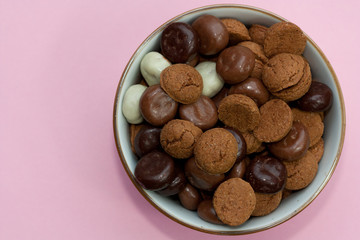 Pepernoten cookies for traditional Dutch feast called Sinterklaas.