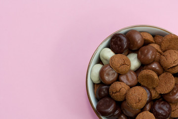 Pepernoten cookies for traditional Dutch feast called Sinterklaas.