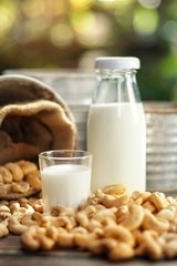 glass of milk and cookies