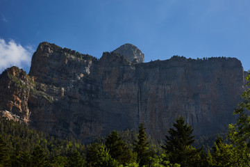 Goriz zone. Ordesa and Monte Perdido National Park. Spain