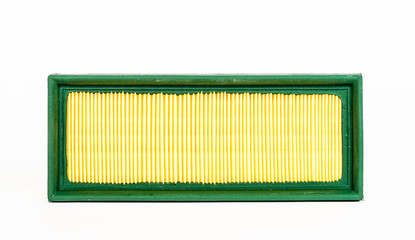 Sharp photo of engine air intake filter