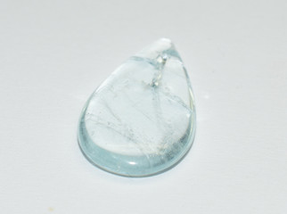 Aquamarine gemstone pendant
