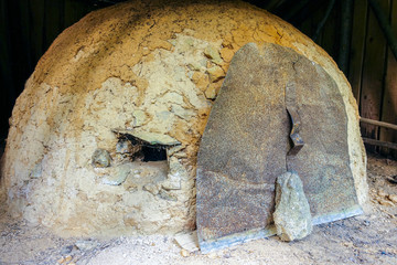 antico forno a pietra - 488