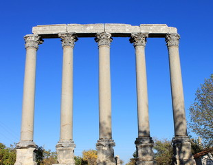 Fototapeta premium Uzunkaburch, place of worship of the kingdom of Alb, Turkey