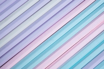 Colorful pastel plank background from wooden pencil.