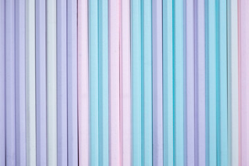 Obraz premium Colorful pastel plank background from wooden pencil.