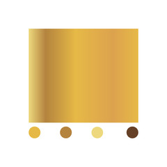 Gold Metal foil abstract background with modern vector gradient style, Vector Illustration eps 10