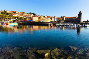 Obraz premium French coastal village Collioure