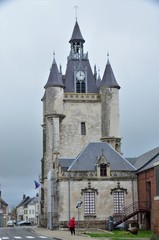 Vue du beffroi de Rue en Somme