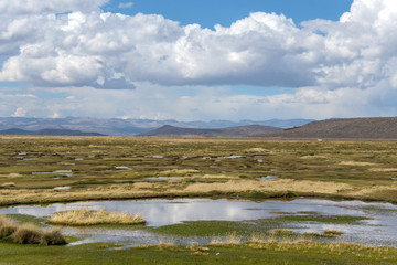Panoramic view of nature in Peru