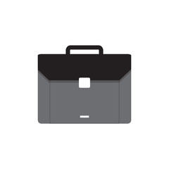 flat icons for business bag, vector illustrations
