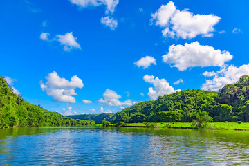Fototapeta na wymiar Chevon River Dominican Republic