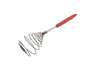 Whisk isolated on white background. Clipping Path