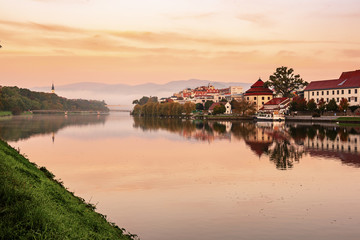 Sunrise at Maribor