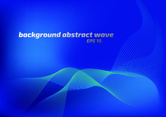 abstract blue background with copy space for your text