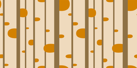 Tree background. Seamless pattern.Vector. 木々のパターン