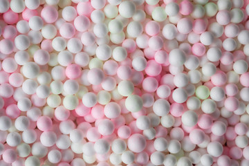 Colorful Polystyrene foam background