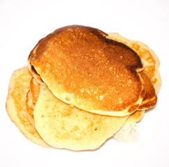 pancakes on a plate