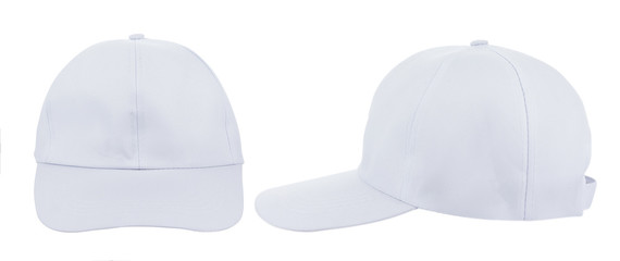 White hat isolated on white background