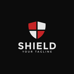 Abstract Shield, Security, Defense, Protector Logo Design