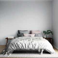Fototapeta na wymiar modern inteiror bedroom